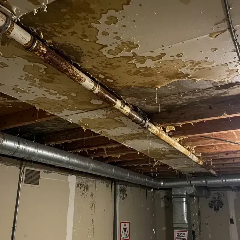 Ceiling Water Damage Repair in Fisher, IL