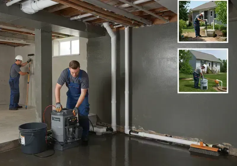 Basement Waterproofing and Flood Prevention process in Fisher, IL